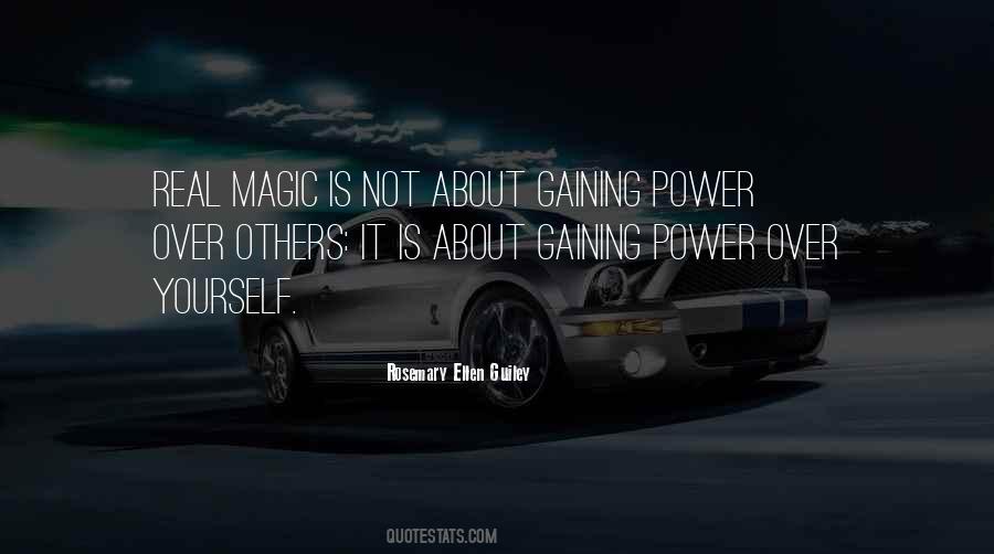 Magic Is Quotes #1265369