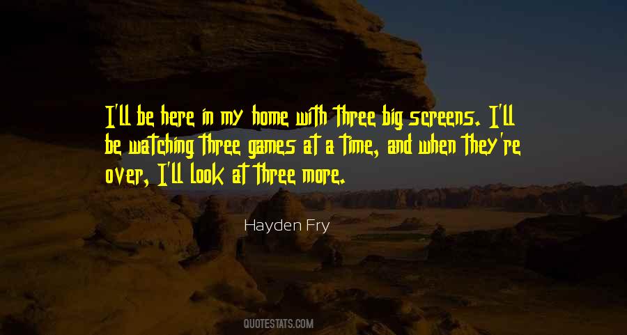 Games Over Quotes #1414552