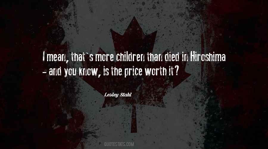 Worth The Price Quotes #756233