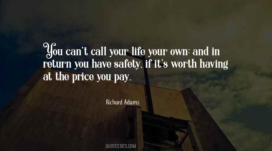 Worth The Price Quotes #784293