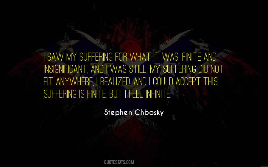 When You Feel Insignificant Quotes #1321353