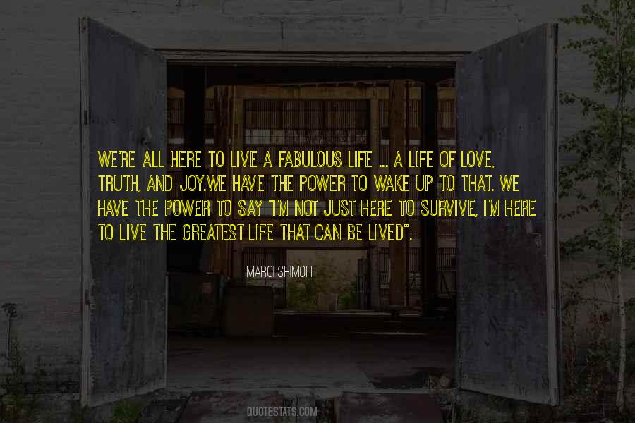 Power Of Joy Quotes #232454