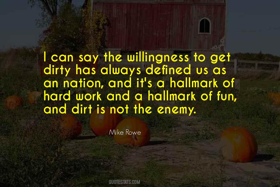 Enemy At Work Quotes #106170