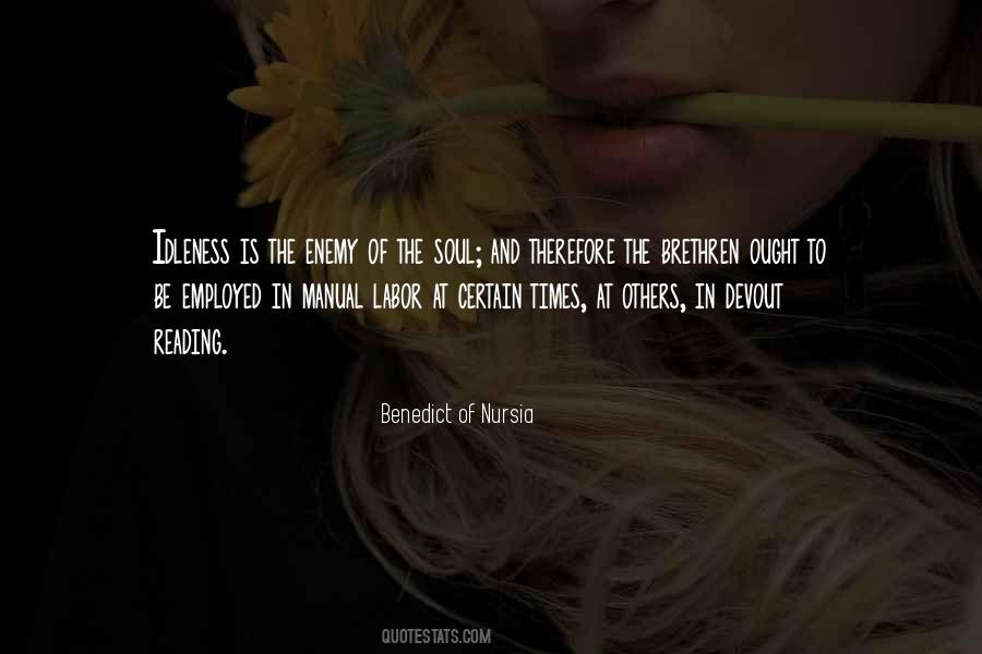 Enemy At Work Quotes #590089