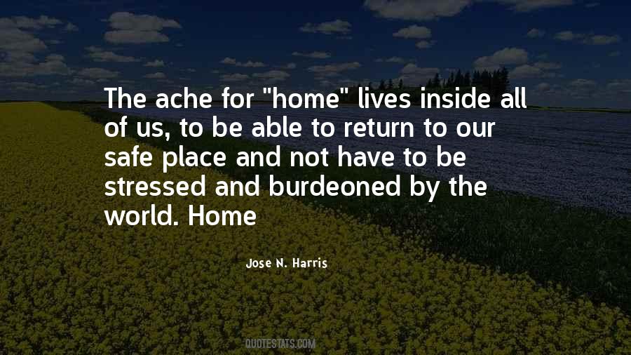 Home Safe Place Quotes #1481159