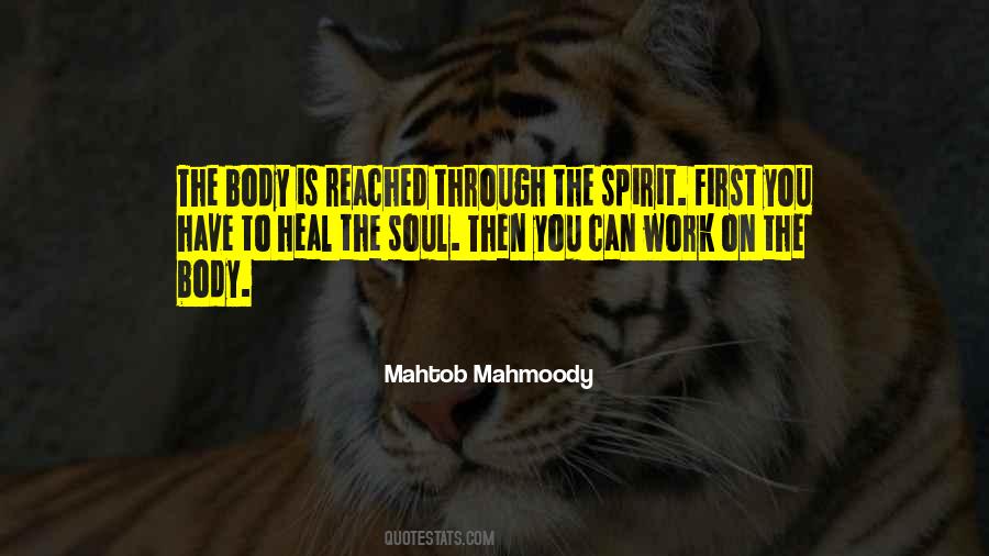 Body Can Heal Quotes #713986