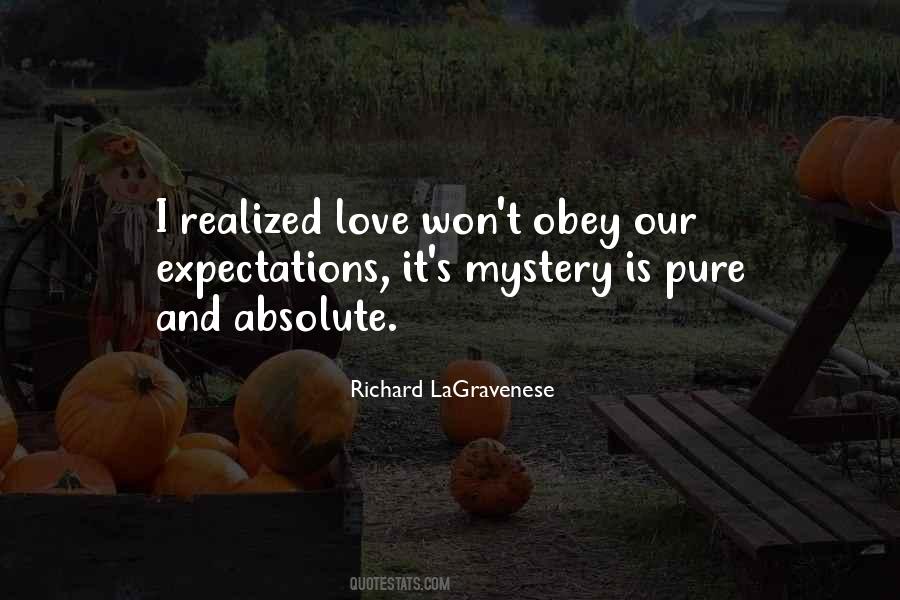 Love Is Mystery Quotes #1406472