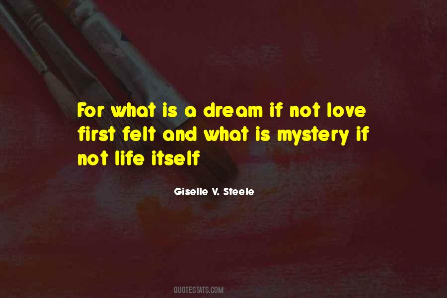 Love Is Mystery Quotes #1867869