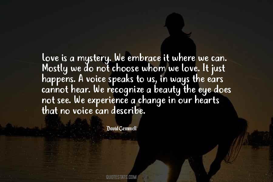 Love Is Mystery Quotes #205000