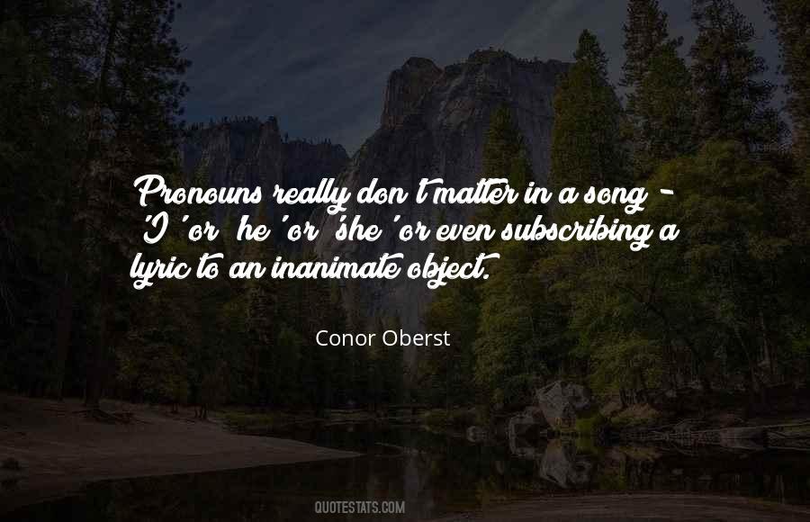 Quotes About An Inanimate Object #685816