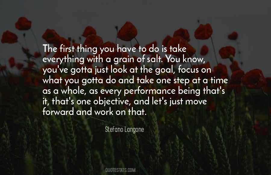 Take One Step Forward Quotes #1254896