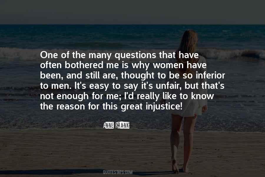 Great Injustice Quotes #1714789