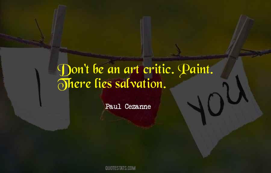 Salvation Lies Within Quotes #1654788