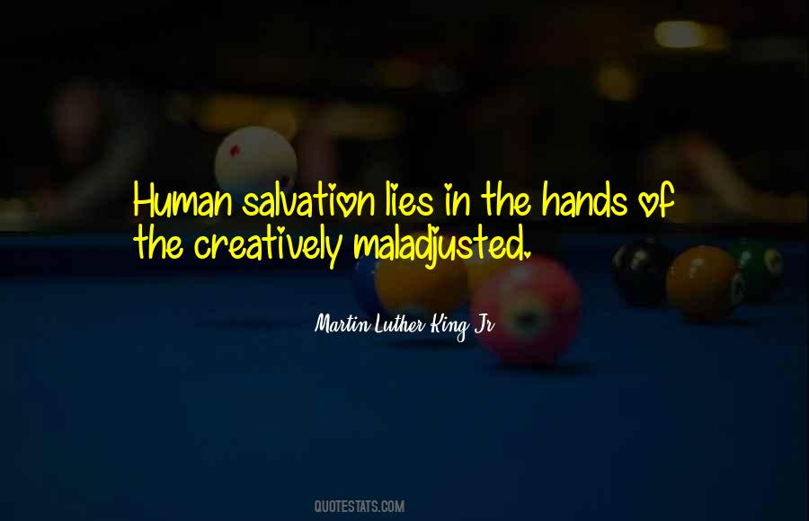 Salvation Lies Within Quotes #398940