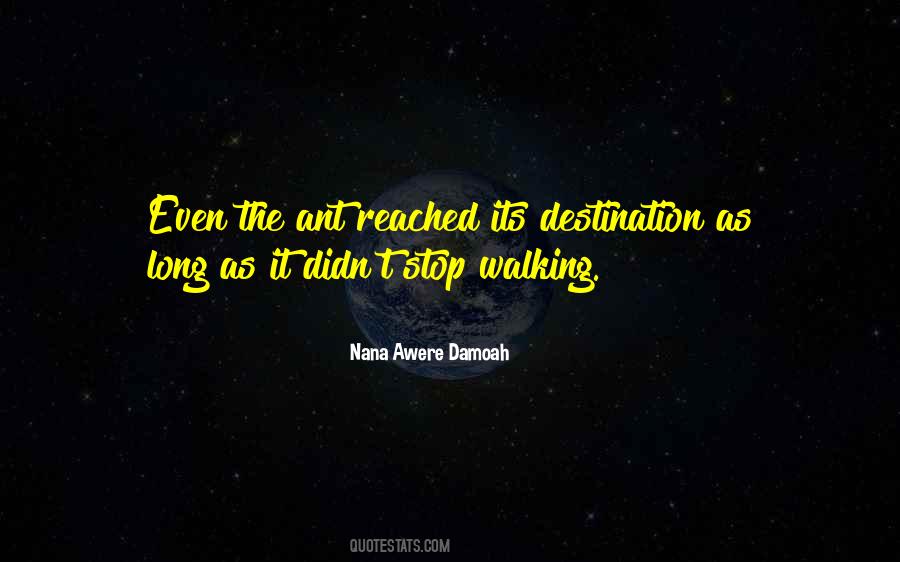 Destination Reached Quotes #221295