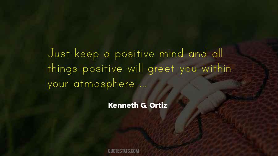 A Positive Mind Quotes #910682