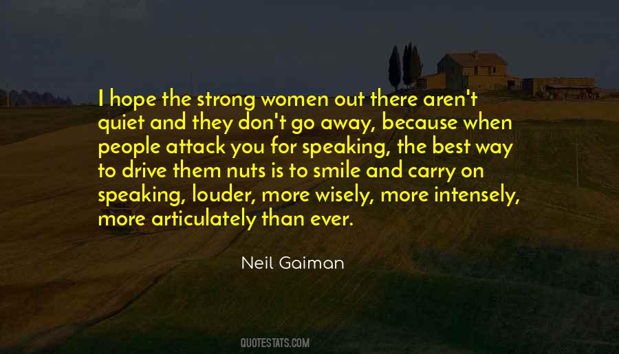 Be Strong And Carry On Quotes #886602