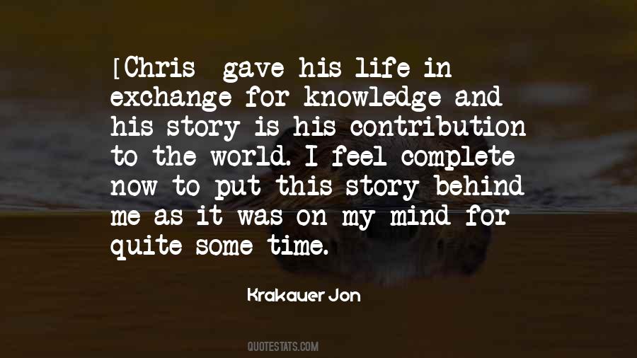 Why Did Chris Mccandless Go Into The Wild Quotes #727915