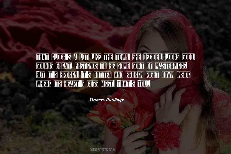 Be Like A Clock Quotes #1333836