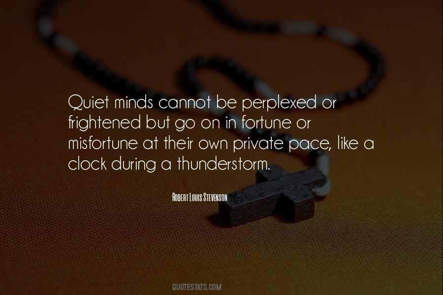 Be Like A Clock Quotes #1435182