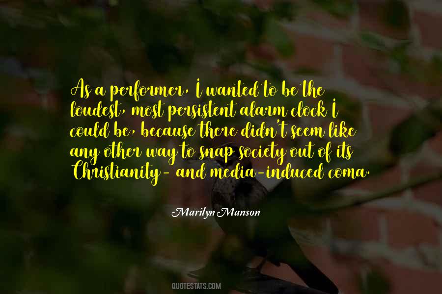 Be Like A Clock Quotes #318575