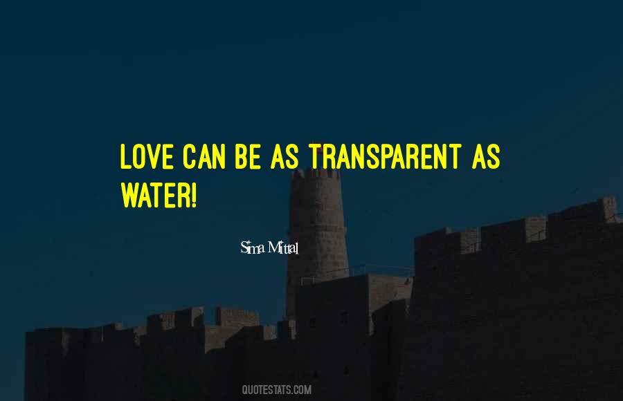 Water Love Quotes #154840