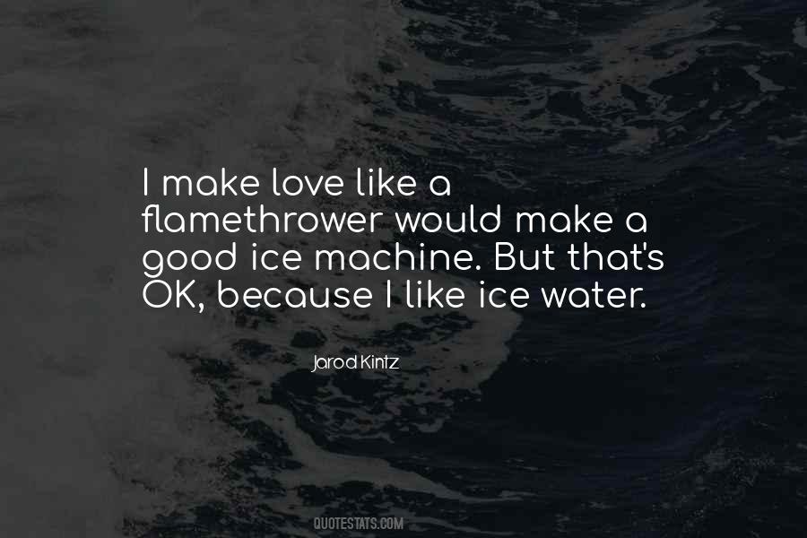 Water Love Quotes #48263
