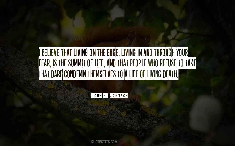 Life Edge Quotes #1054218