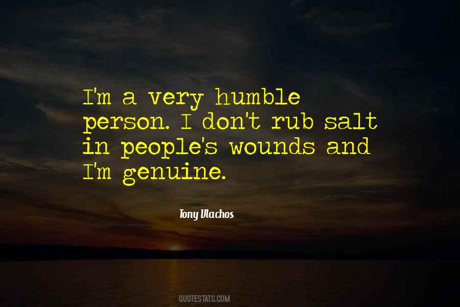 I Am A Humble Person Quotes #641976