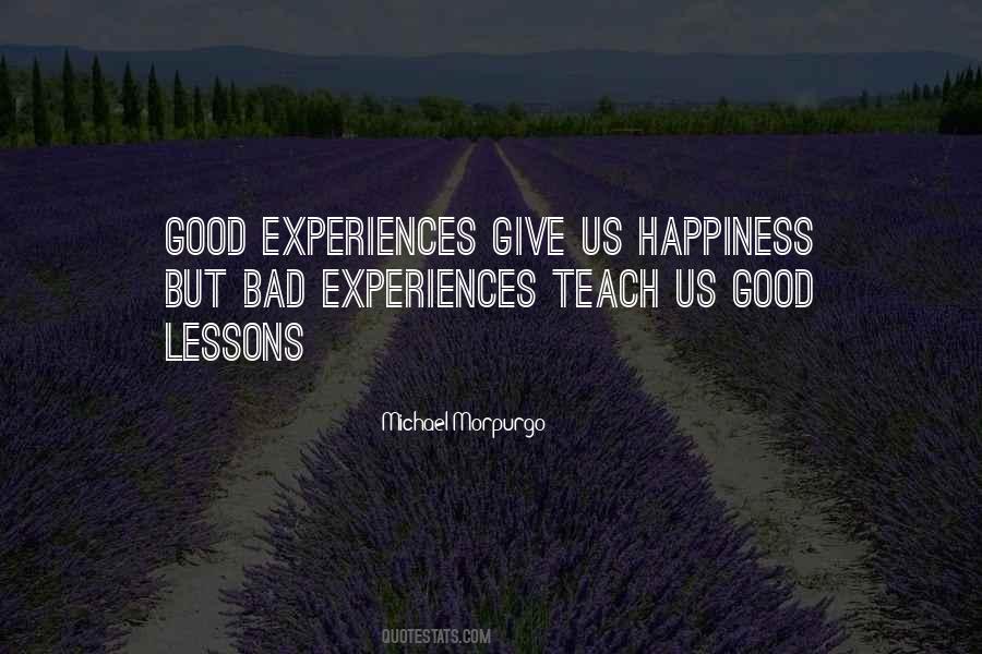 Quotes About Good Lessons #1249276
