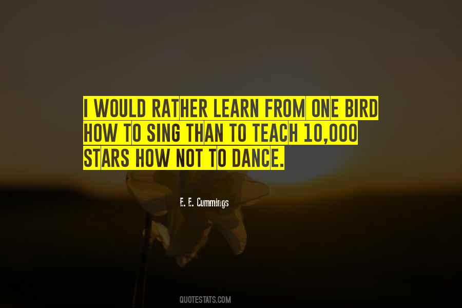 Sing Dance Quotes #192867