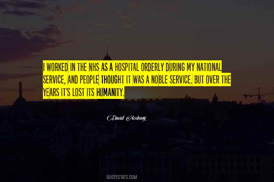 Quotes About The Nhs #1587268