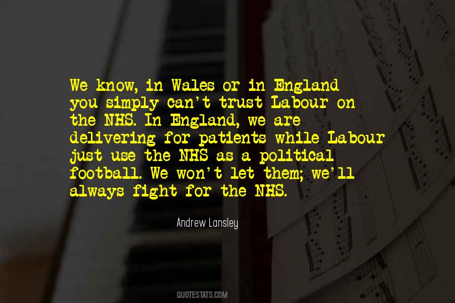 Quotes About The Nhs #349168