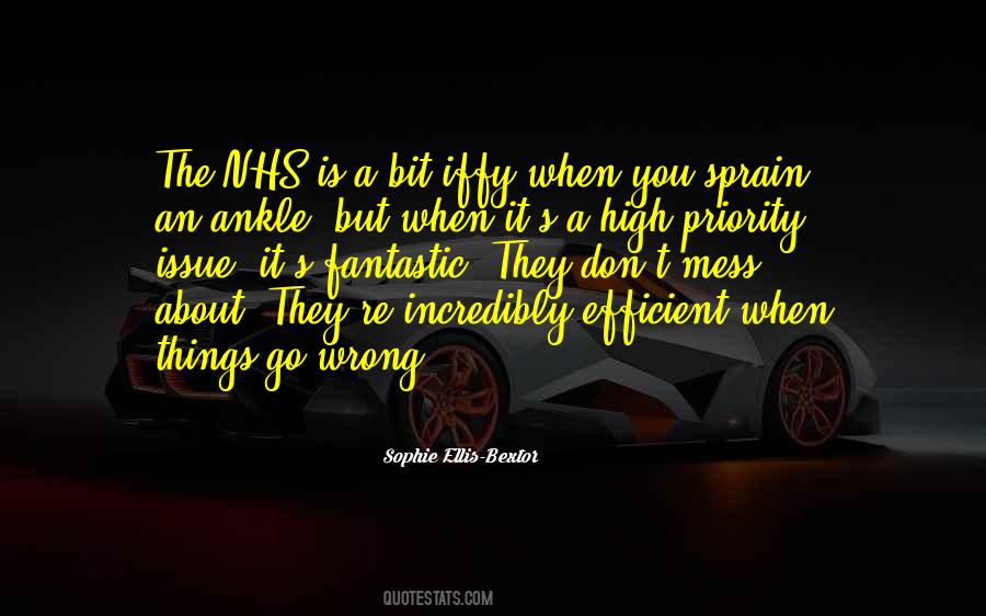 Quotes About The Nhs #717414