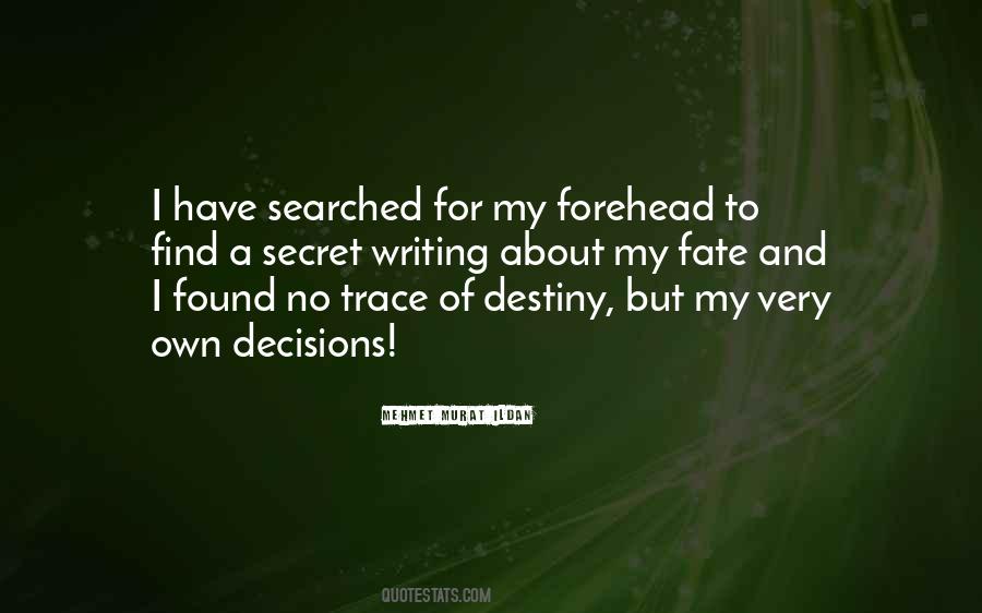 Destiny And Fate Quotes #256652