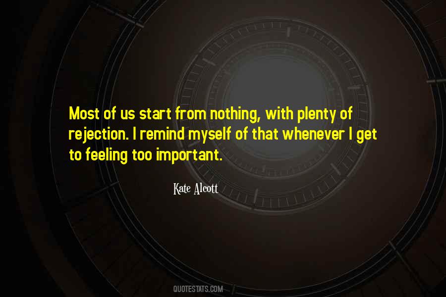 Start From Nothing Quotes #1442661