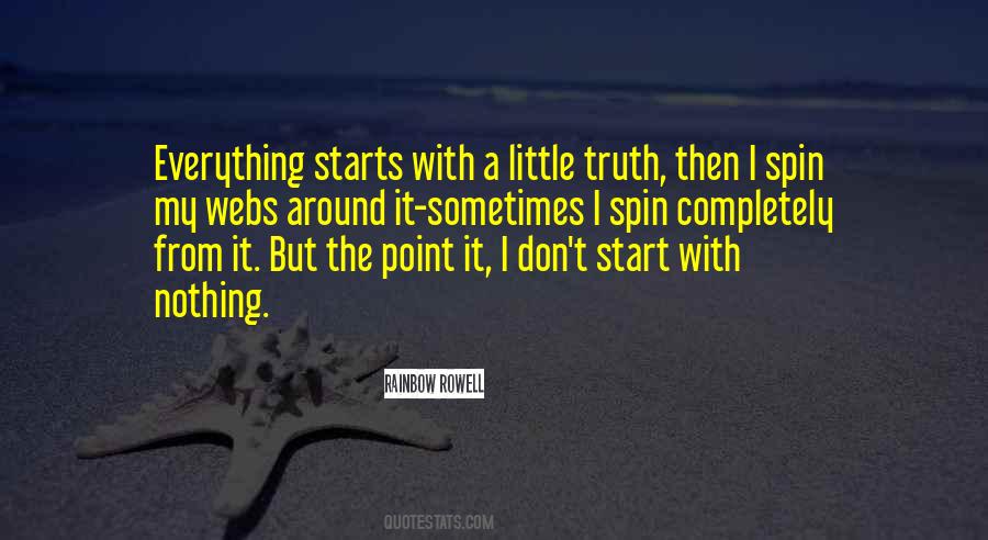 Start From Nothing Quotes #983957