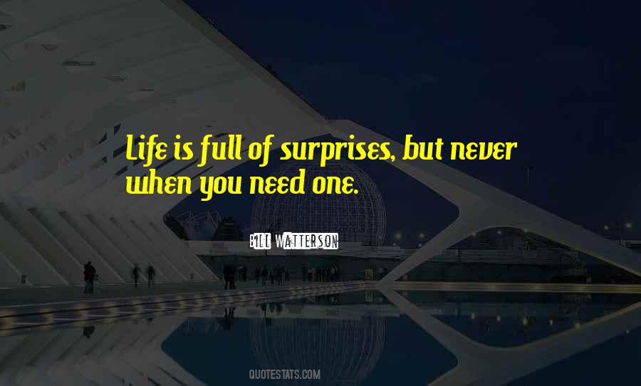 Surprises Life Quotes #502891