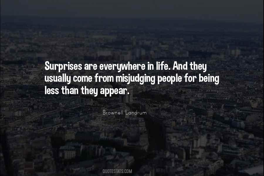 Surprises Life Quotes #929026