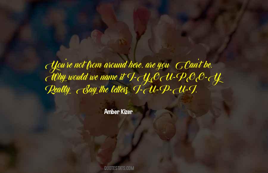 Y U Quotes #387114