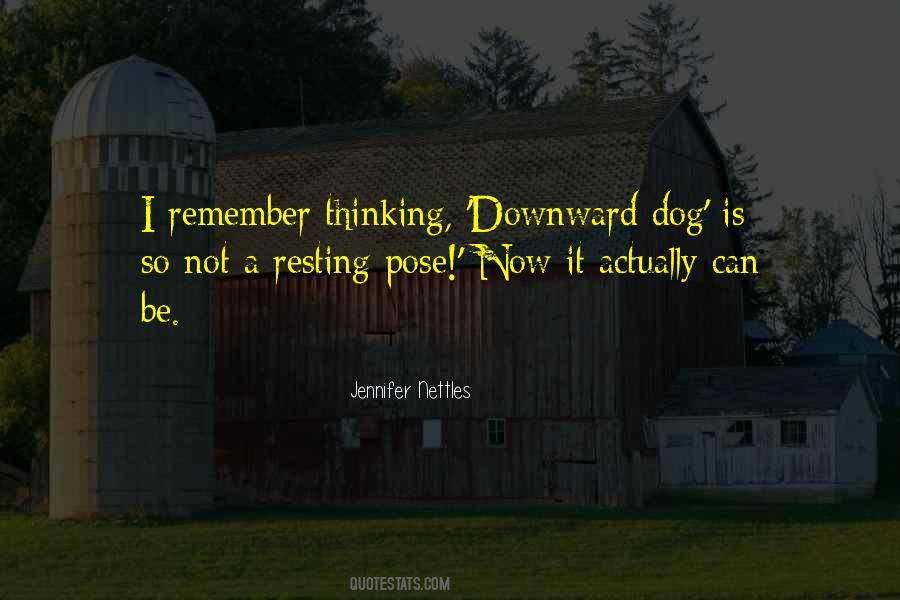 Dog Thinking Quotes #861577