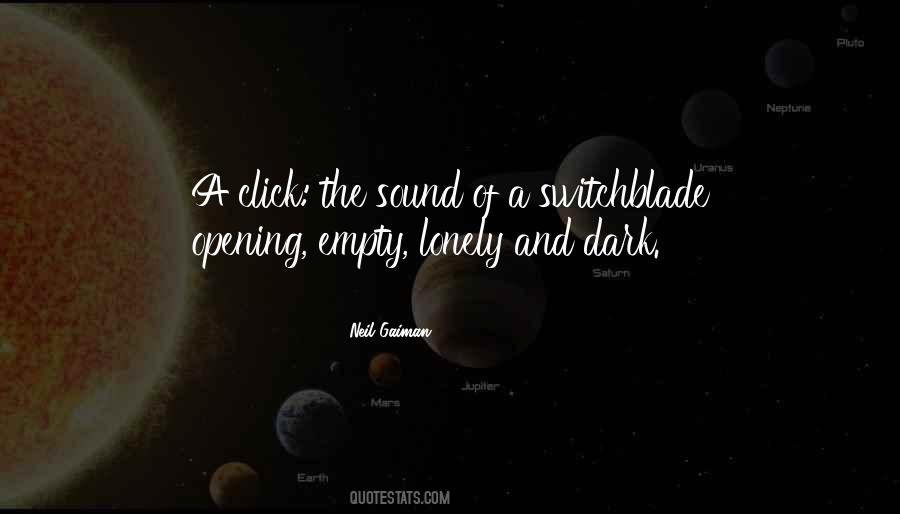 Lonely And Empty Quotes #157896