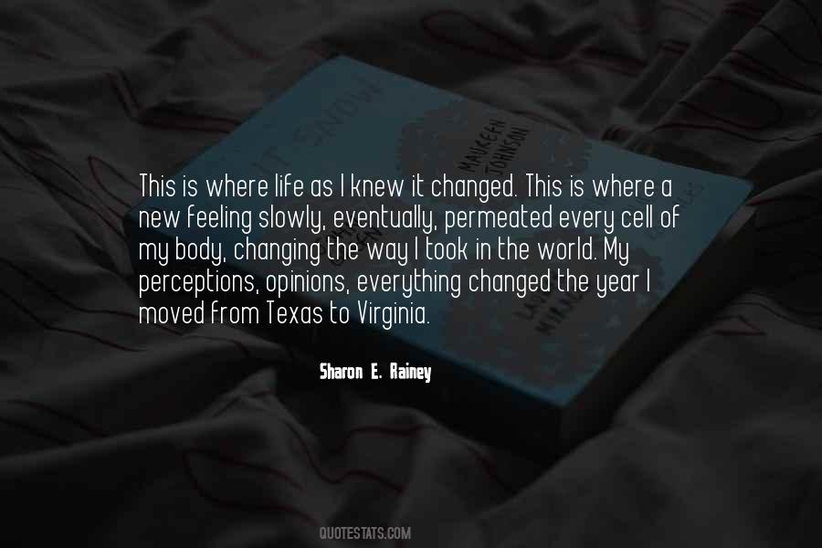 Quotes About Life Changing In A Year #484161