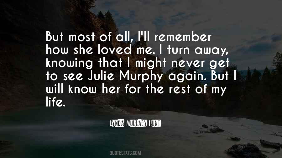 Never Loved Me Quotes #699782