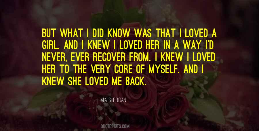 Never Loved Me Quotes #74927