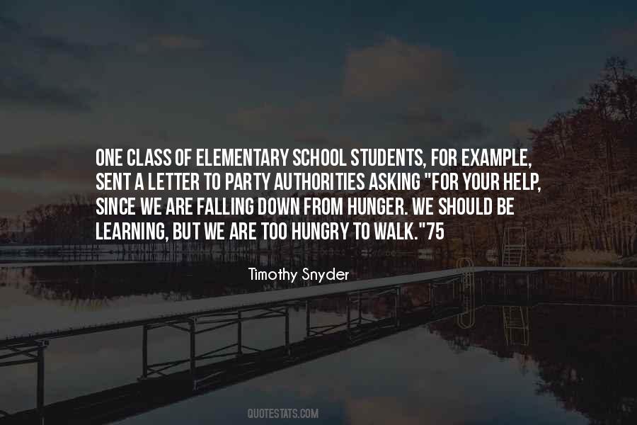 Walk To School Quotes #874935