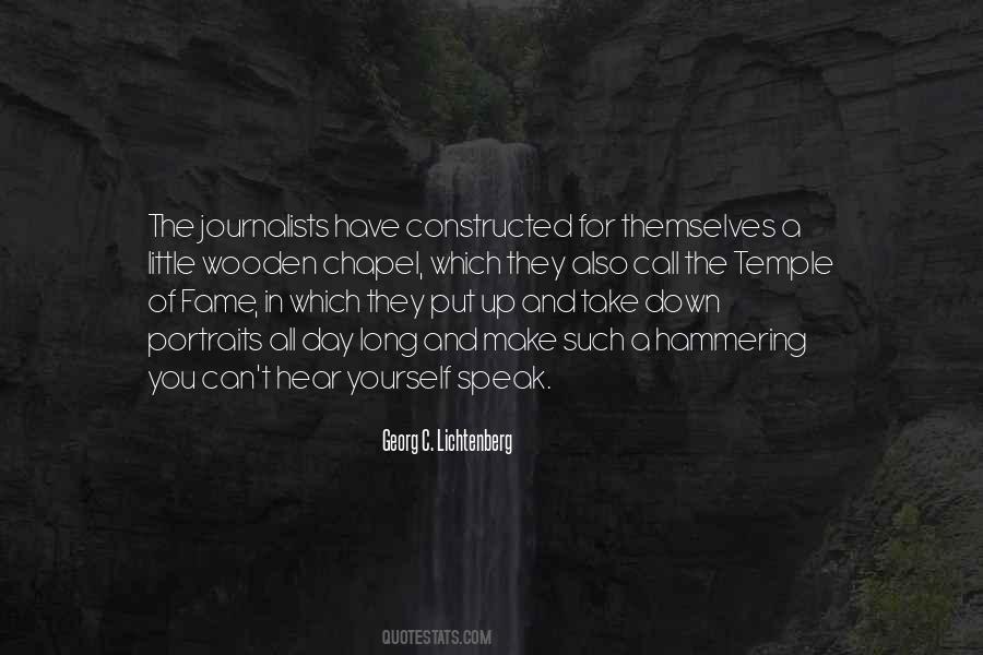 Speak Up For Yourself Quotes #1067007