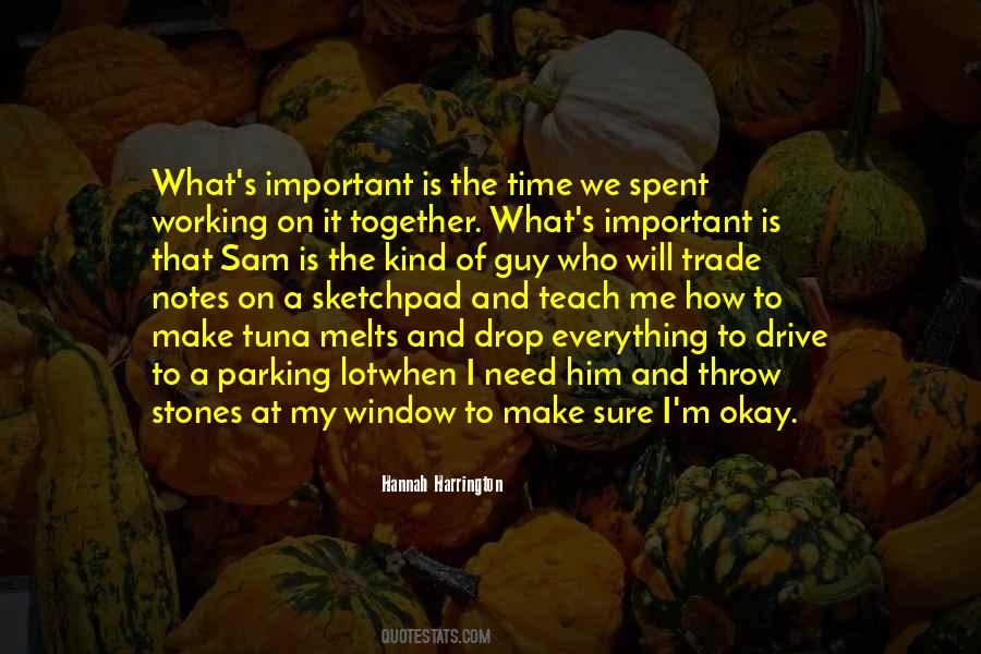 Working On It Quotes #1426686