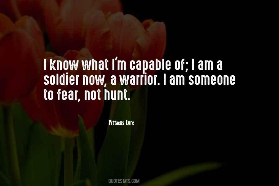 I Am Not Capable Quotes #118525