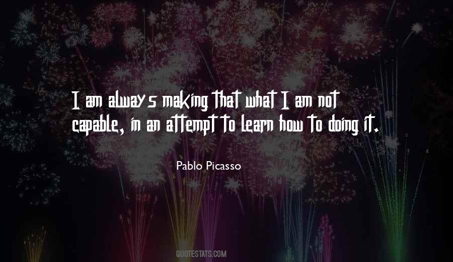 I Am Not Capable Quotes #912221